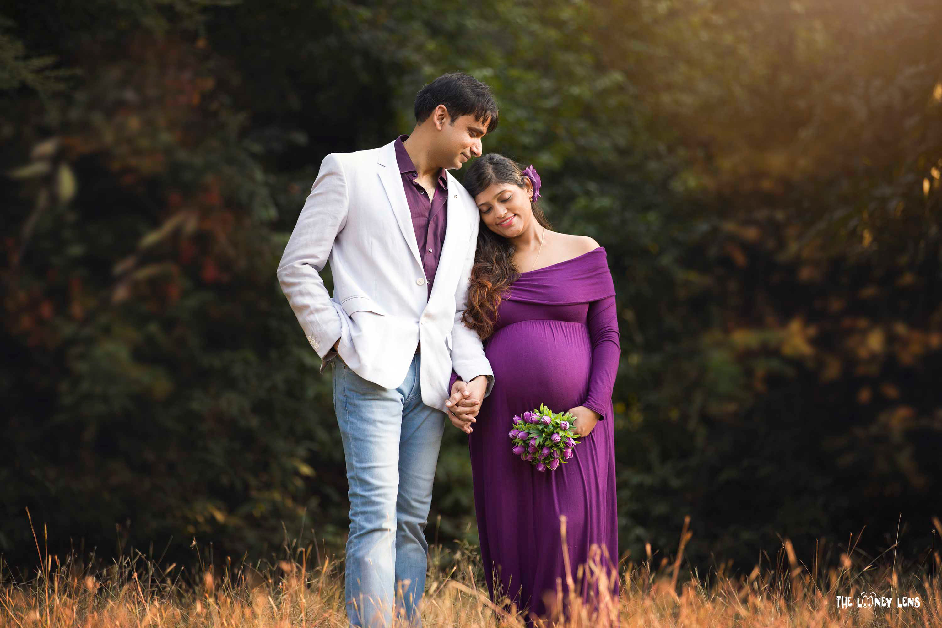 maternity photoshoot dresses for couples